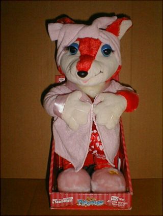 2006 Gemmy Animated Dancing Singing Come & Get Your Love Red Fox Flasher