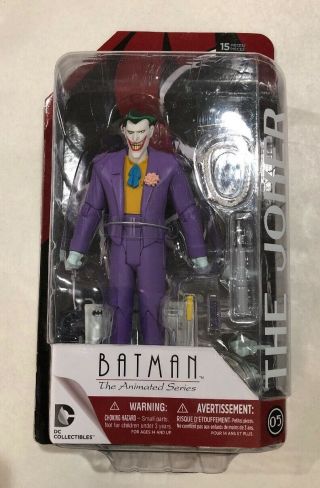 Batman: The Animated Series - The Joker 6 " Action Figure Nib Dc Collectibles 05