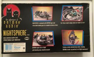 THE ADVENTURES OF BATMAN AND ROBIN 1995 KENNER - - NIGHTSPHERE Vehicle MISB 2