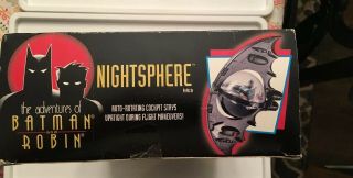 THE ADVENTURES OF BATMAN AND ROBIN 1995 KENNER - - NIGHTSPHERE Vehicle MISB 8