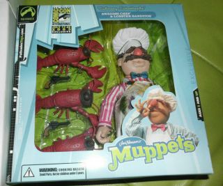 Jim Hensons Muppets Swedish Chef 2003 Comic Con Exclusive Mip Palisades Sdcc