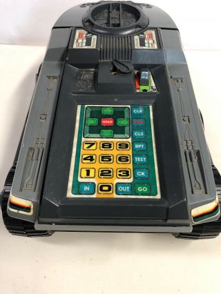 VINTAGE 1970s Milton Bradley BIG TRAK Programmable Car Incomplete T 5