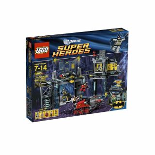Lego Dc Heroes 6860 Batman,  Batcave,  Poison Ivy,  Bane,  Retired