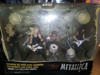 Metallica Mcfarlane Toys Harvesters Of Sorrow Stage Box Set