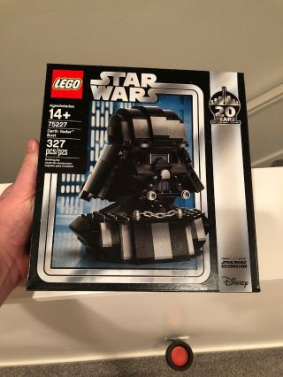Lego Star Wars Darth Vader Bust 75227 In Hand