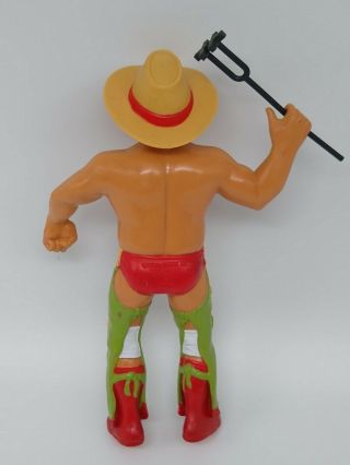 Vintage WWF Terry Funk Complete with Hat and Branding Iron LJN Titan Sports 2