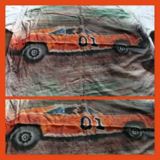 Dukes Of Hazzard Tshirt The General Lee Adult Xl 1 Of 1 Hand Sprayed