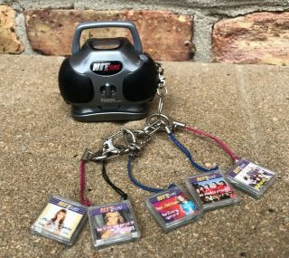 2001 Tiger Hit Clips Micro Player W/5 Clips Brittany Spears S Club 7 Nsync