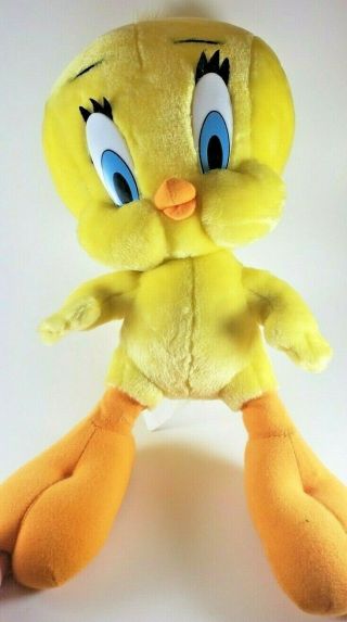 Vintage Warner Brothers - Looney Tunes Tweety Bird Stuffed Animal Toy 18 " Plush