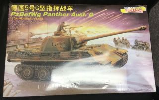 Dragon Dml 1:35 Pzbefwg Panther Ausf.  G German Plastic Model Kit 9046
