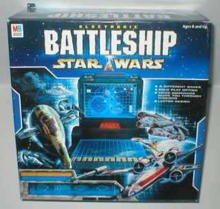 Star Wars Electronic Battleship Space Battle Game Milton Bradley 2002 Hasbro