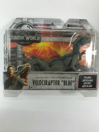Jurassic World Attack Pack Velociraptor " Blue " Action Figure