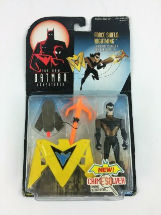 Vintage The Adventures Of Batman And Robin Nightwing Figure Kenner 1997