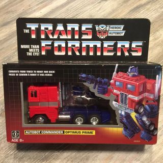 Hasbro Transformers Optimus Prime Vintage G1 Walmart Excl S/h 