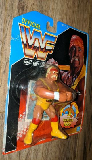 WWF Hasbro SIGNED Hulk Hogan MOC Series 2 Summerslam Autograph ELITE RARE RETRO 3