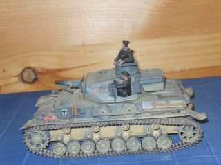 1/32 Scale Wwii German Mkiv Tank With Short Gun By Unimax,  Forces Of Valor