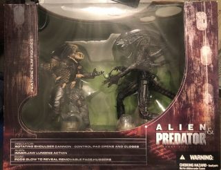 Mcfarlane Movie Maniacs 5 Alien & Predator Deluxe Boxed Set