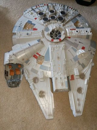 Hasbro Star Wars Millennium Falcon Legacy 2008 Electronics Work Parts Incomplete