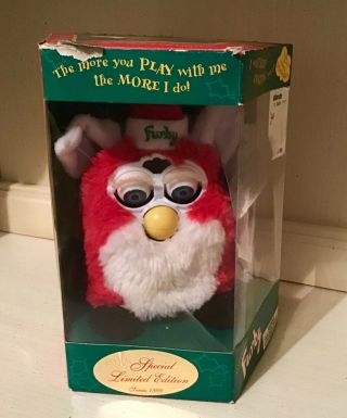 Electronic Furby Christmas Special Limited Edition Series 1999 Hasbro 2