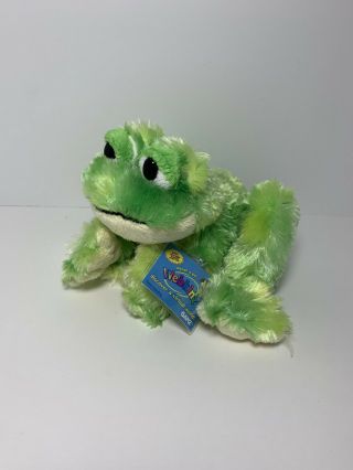 Webkinz Hm162 Tie Dye Frog With Code Tag