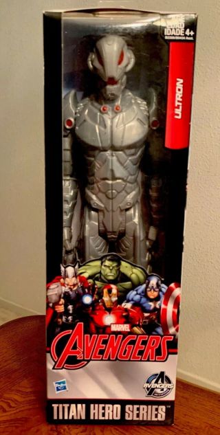 Ultron Marvel Avengers Titan Hero Series Hasbro 12” Action Figure