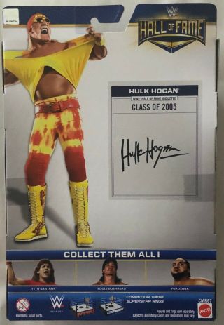 Hulk Hogan WWE Hulk Hogan Elite (HOF CLASS 2005) Target Exclusive 2