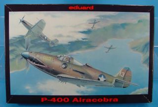 1/48 Scale Eduard 8061 P - 400 Airacobra Wwii Plastic Model Airplane Kit