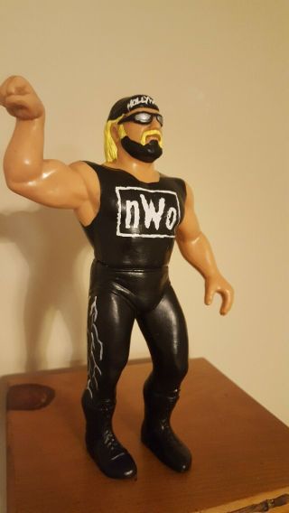 Custom Hollywood Hulk Hogan Nwo Wcw Wwf Wwe Ljn 8 " Figure