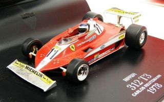 Hotwheels 1/43 Scale Lsf14 - F1 Ferrari 312 T3 - C.  Reutemann 1978