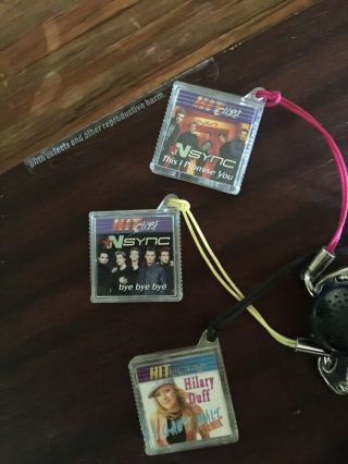 VINTAGE TIGER ELECTRONICS HIT CLIPS MUSIC PLAYER W/ Britney Spears And Other 2