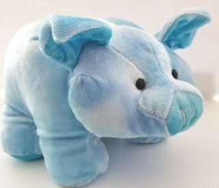 Dan Dee Collector ' s Choice Blue Plush Pig Piggy Bank 3