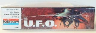 2003 Monogram 1/72 Scale U.  F.  O.  From The Invaders TV Show Kit 85 - 6012 3