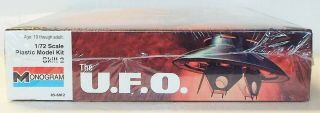 2003 Monogram 1/72 Scale U.  F.  O.  From The Invaders TV Show Kit 85 - 6012 4