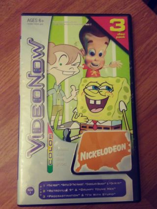 Video Now Nickelodeon Volume 1 3 - Disc Set.