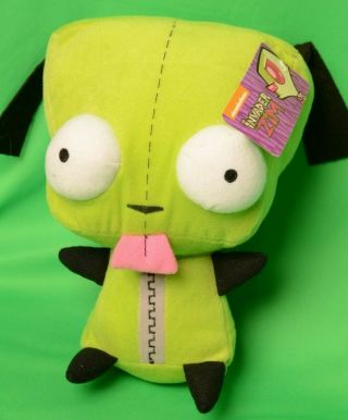 Nickelodeon Alien Invader Zim - Plush 8 " Gir Doll - Usa Seller