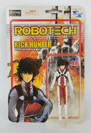 Rick Hunter Toynami 4 " Figure Poseable Action Figure Robotech 2018