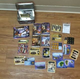 Pirates Of The Cursed Sea Pocketmode Game Packs Wizkids 2004.  Includes Porlaris
