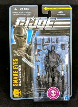 Gi Joe Snake Eyes Figure 2011 Pursuit Of Cobra Line Moc Desert Battle 1101 V54