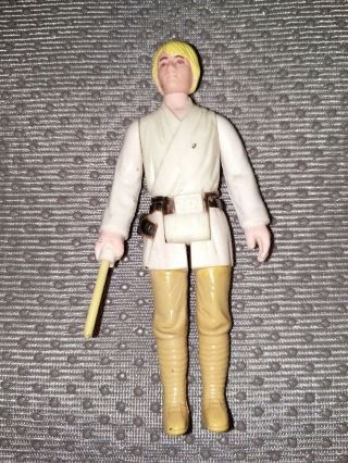 Vintage Star Wars Action Figure Lot; 1977 Luke Skywalker Nm Complete