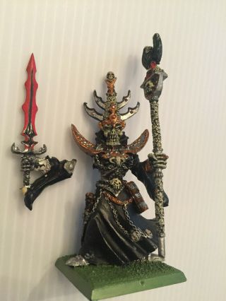 Warhammer Fantasy Undead Nagash Supreme Lord Of The Undead Painted Figure