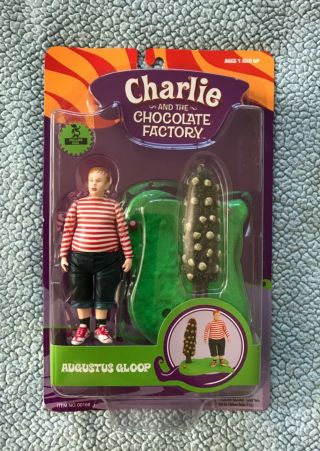 Augustus Charlie And The Chocolate Factory Action Figure Willy Wonka Toy Wb