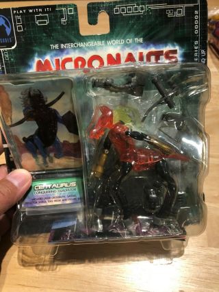 Micronauts Centaurus Series 2 Palisades Mib Yellow & Red - Rare
