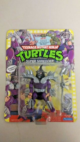 Wy0213 1991 Teenage Mutant Ninja Turtles Shredder Asst.  No.  5000 Stock No