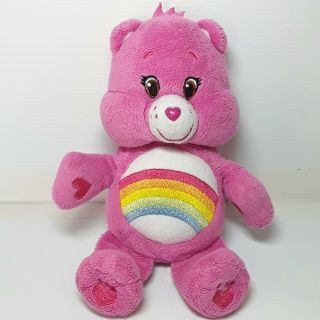 Cheer Care Bear Plush Soft Toy Doll Teddy Pink Rainbow Small