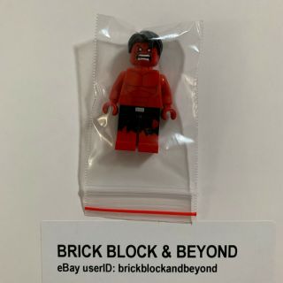Christo7108 Lego Custom Red Hulk Minifigure Authentic