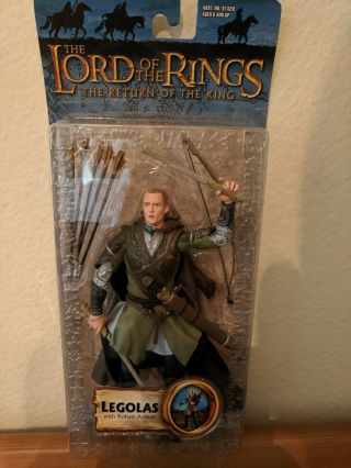 Lord Of The Ring The Return Of The King Legolas W/ Rohan Armor 7 " Action Figure