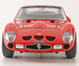 Vintage 62 Bburago Ferrari 250 GT Coupe (Red) 1:18 Die Cast (Made in Italy) - Box 6