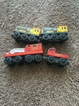 Thomas & Friends Fire Train And Truck With Iron 
