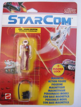 European Exclusive Starcom 6129 Col.  John Griffin Mattel 1990 Moc