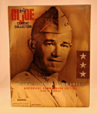 Gi Joe General Omar N.  Bradley Commanders Edition Classic - 1998 -